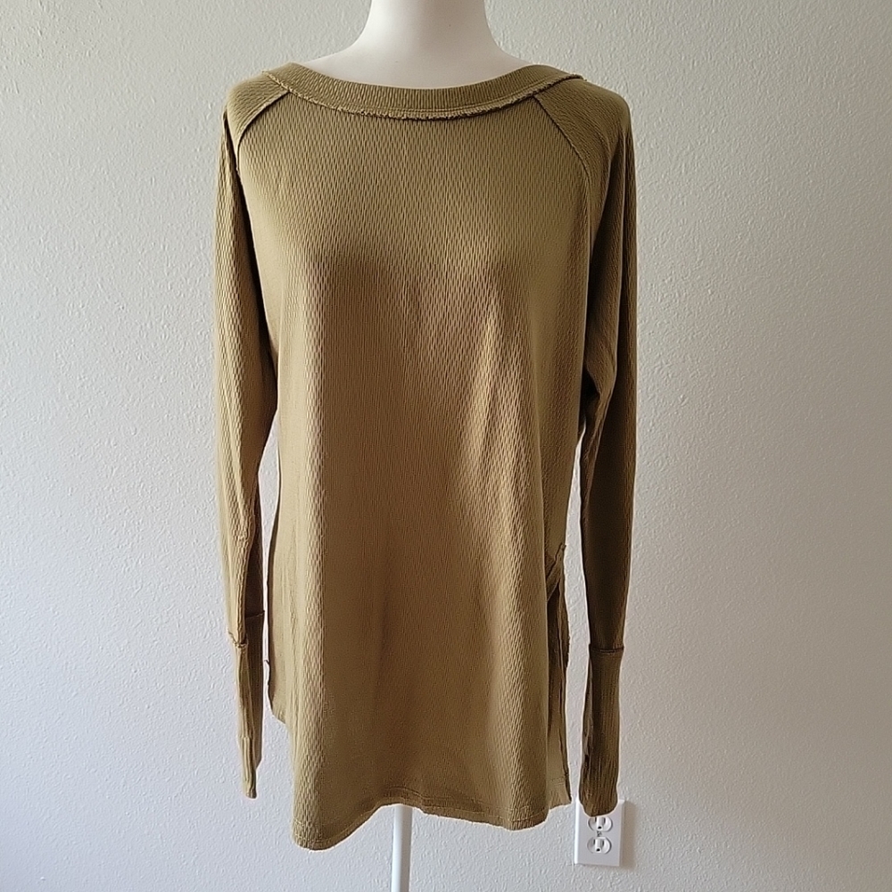 FREE PEOPLE SNOWY SUNSTONE THERMAL Sz Medium - Picture 13 of 13